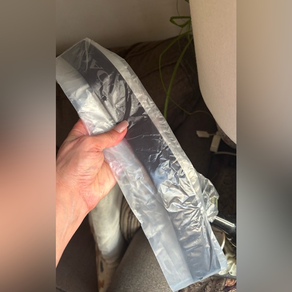 Authentic Coach Black Adjustable webbed/leather 1.5" Belt - Picture 4 of 5